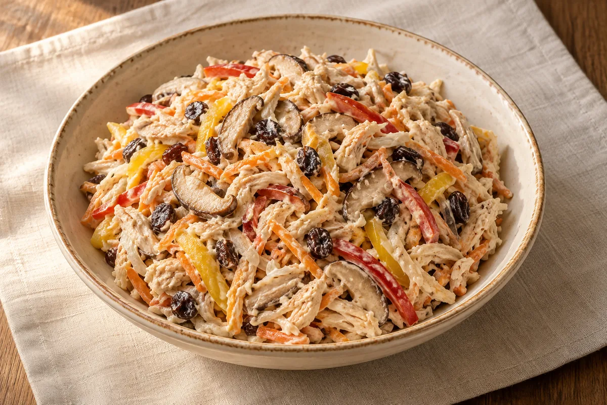 Salpicão de Frango com Shitake