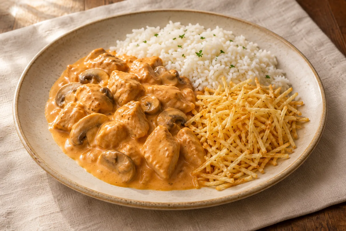 Strogonoff de Frango